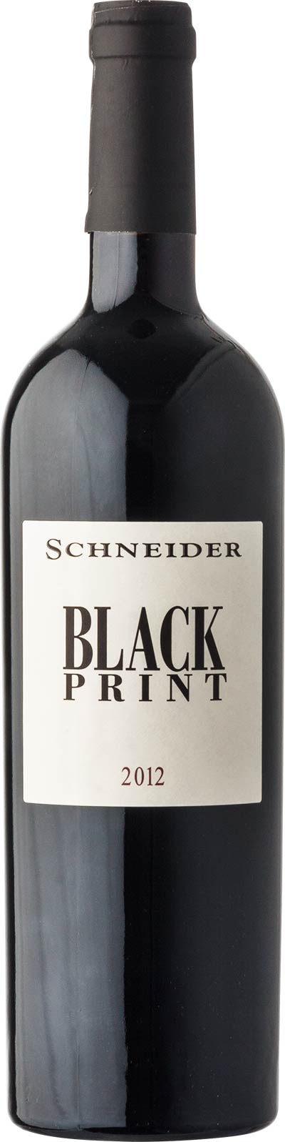 2012 Blackprint Rotwein Cuvée, Weingut Markus Schneider